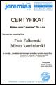 Certyfikat Piotra Falkowskiego - zdjęcie 02
